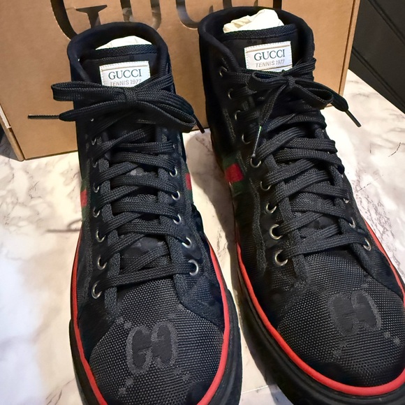 Gucci Off The Grid High Top Black GG - Picture 5 of 15